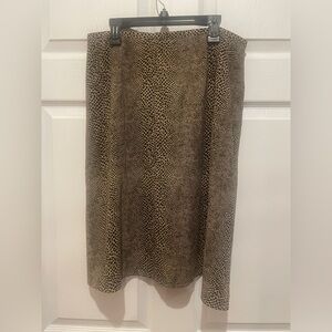 Liz Claiborne Animal Print Pencil Skirt